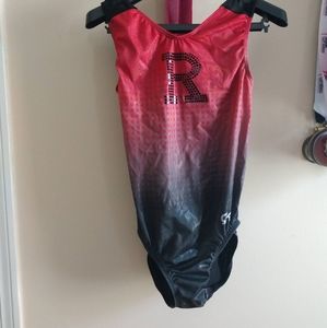 Rutgers Gymnastics training leo